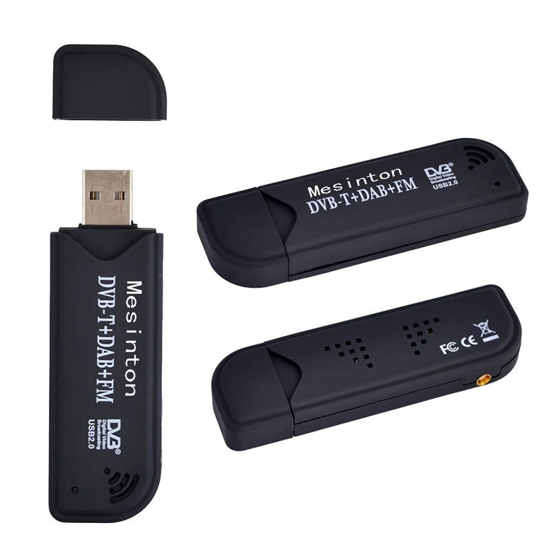 Полезный Usb2.0 DAB FM DVB-T RTL-SDR ключ vara FC0012 SDR цифровой ТВ-тюнер, приемник IR remoto com antena, Прямая поставка