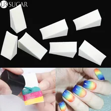 3 шт дизайн ногтей, скос цвет маникюрная губка набор мягкой губки гель лак 3D передача изображения DIY Набор инструментов для ногтей