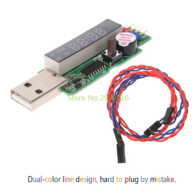 USB Watchdog Card V9.0 Computer Unattended Automatic Restart Blue Screen Crash/Mining/Game/Server/LTC BTC Miner No Shell C26