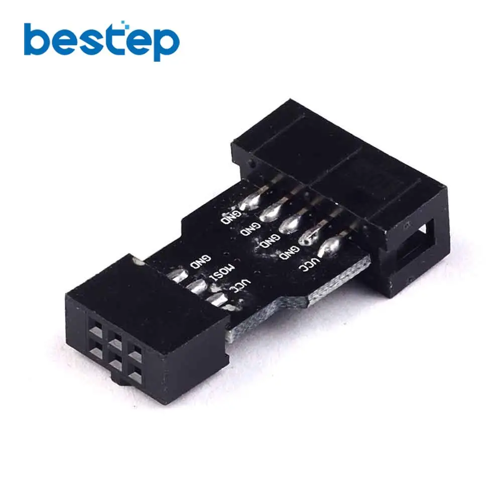 USB программатор USBASP/USBISP + STK500 10Pin 6Pin адаптер 3 В/5 В AVR ATMEGA128 ATMEGA8 USBASP USBISP