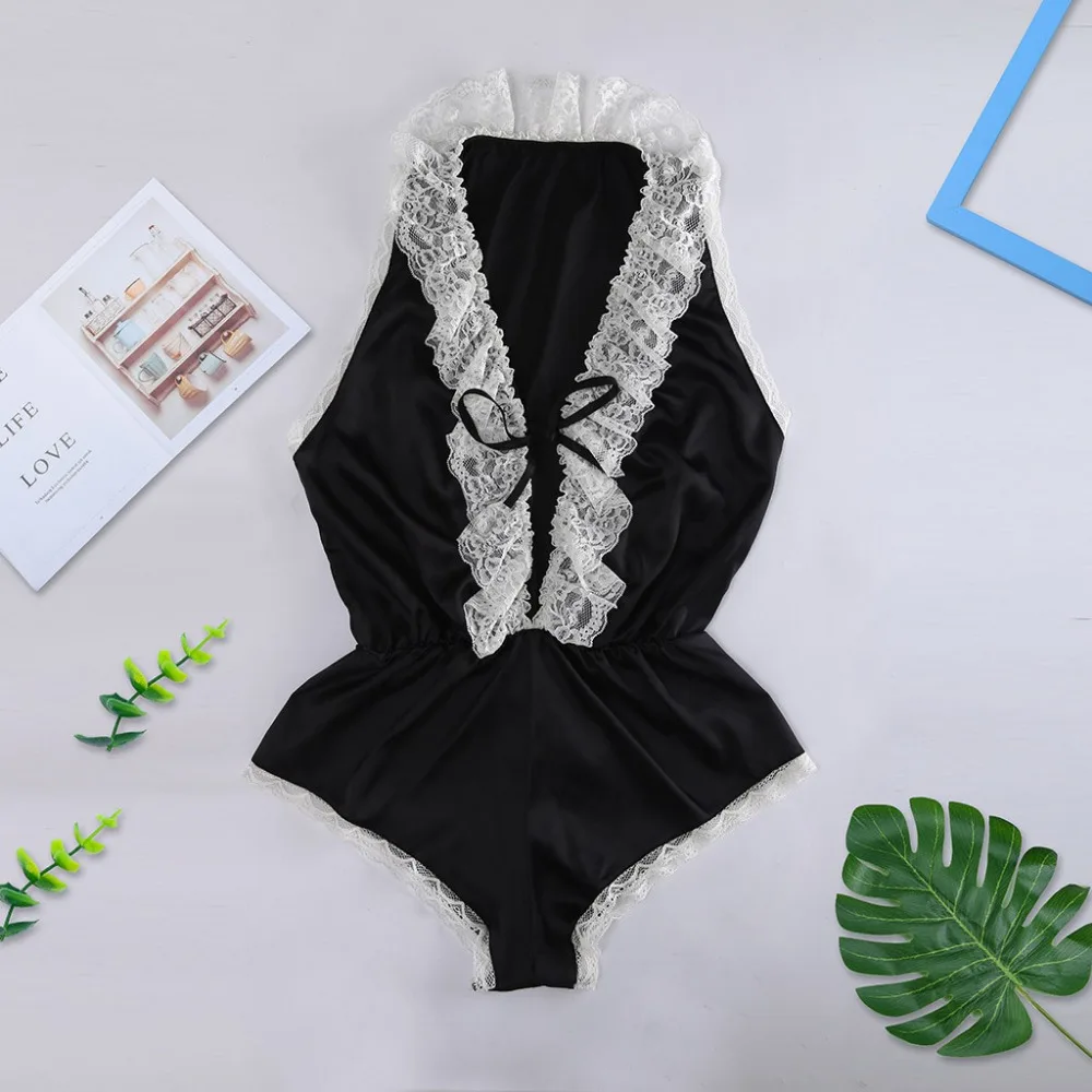 

Women Summer Sexy Lingerie Women Sexy Mesh Lace Underwear Lingerie Nightwear Babydoll Sleepwear Temptation Underwear