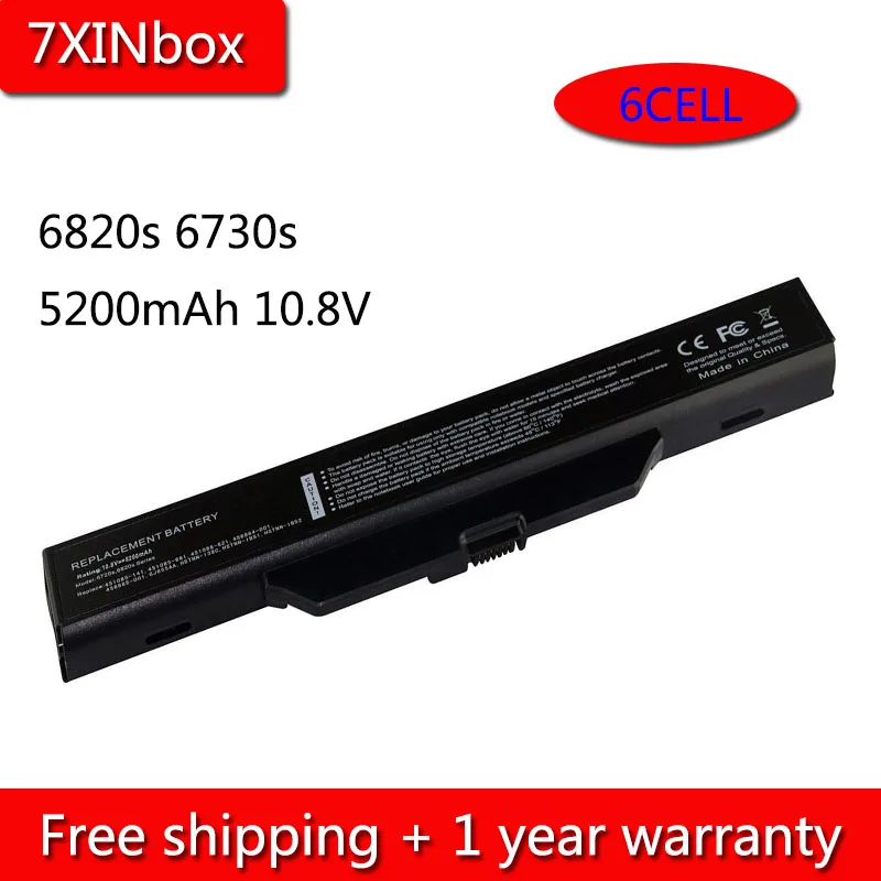 7 xinbox 5200 мА/ч, HSTNN-LB51 ноутбук Батарея для hp Compaq 510 511 615 550 6720s 6730s 6820s 6830s HSTNN-OBS1 HSTNN-FB52 HSTNN-I50C