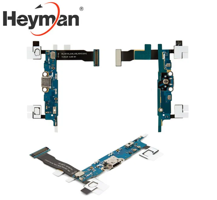 

Heyman Flex Cable for Samsung N910H Galaxy Note 4 Replacement parts flat cable (microphone, charge connector,components)
