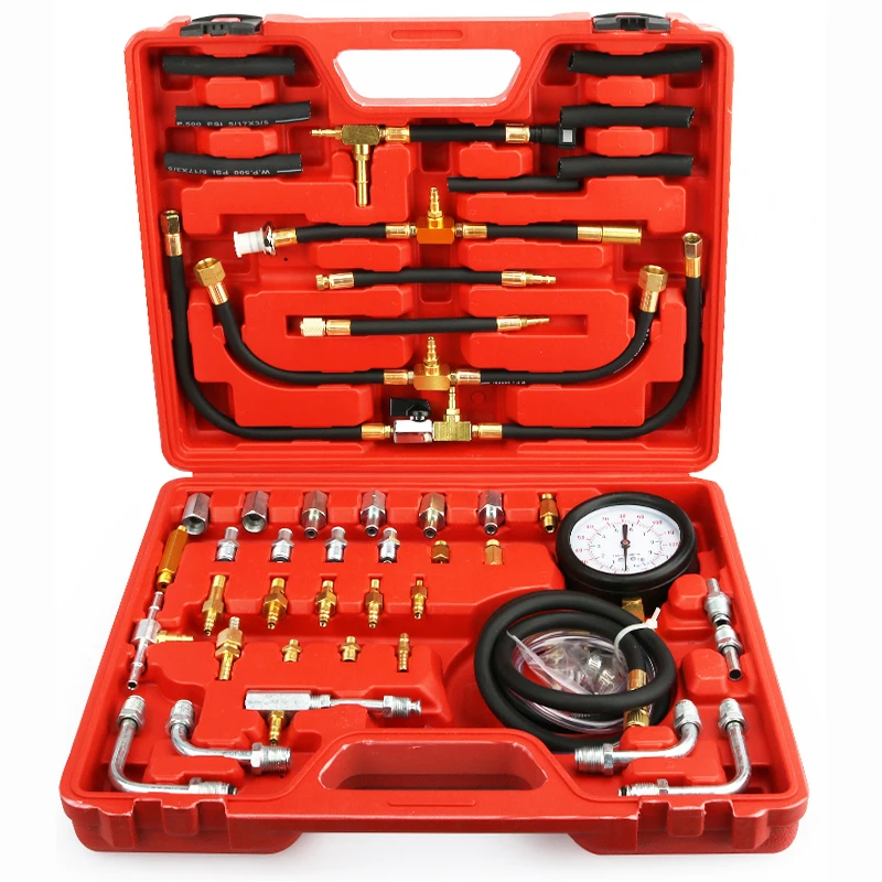 

TU-443 Injection Oil Pressure Gauge Detector Car Full Vehicle Fuel Pressure Gauge Detection Tool Gasoline Pressure Gauge