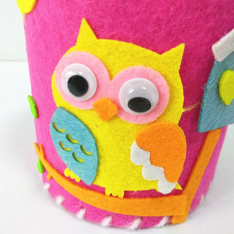 Happyxuan 8 шт. набор для шитья игрушка Войлок Ткань ручка для дизайна ногтей в домашних условиях держатель для детей ручной работы поставки креативный детский Дошкольный Образовательный материал