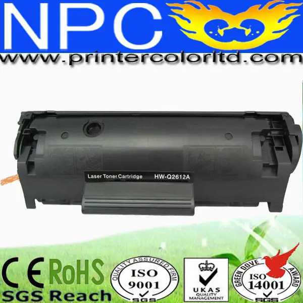 Совместимый картридж с тонером для HP Q2612A 2612 2612A 12A 1010 / 1015 1012 3015 3020 3030 | Компьютеры и