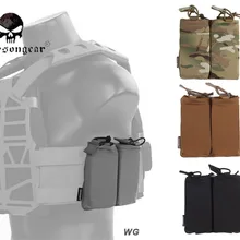 Emersongear точность двойной подсумок для магазинов для SS жилет модульная кобура для 5,56 журнал EM6403