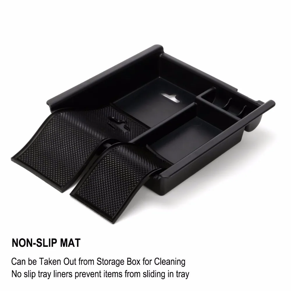 EDBETOS Central Armrest Storage Box for Toyota Tacoma 2016