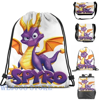 

Funny graphic print shoulder Bags women Spyro Reignited (2) Single shoulder backpack travel for men Gym Bag