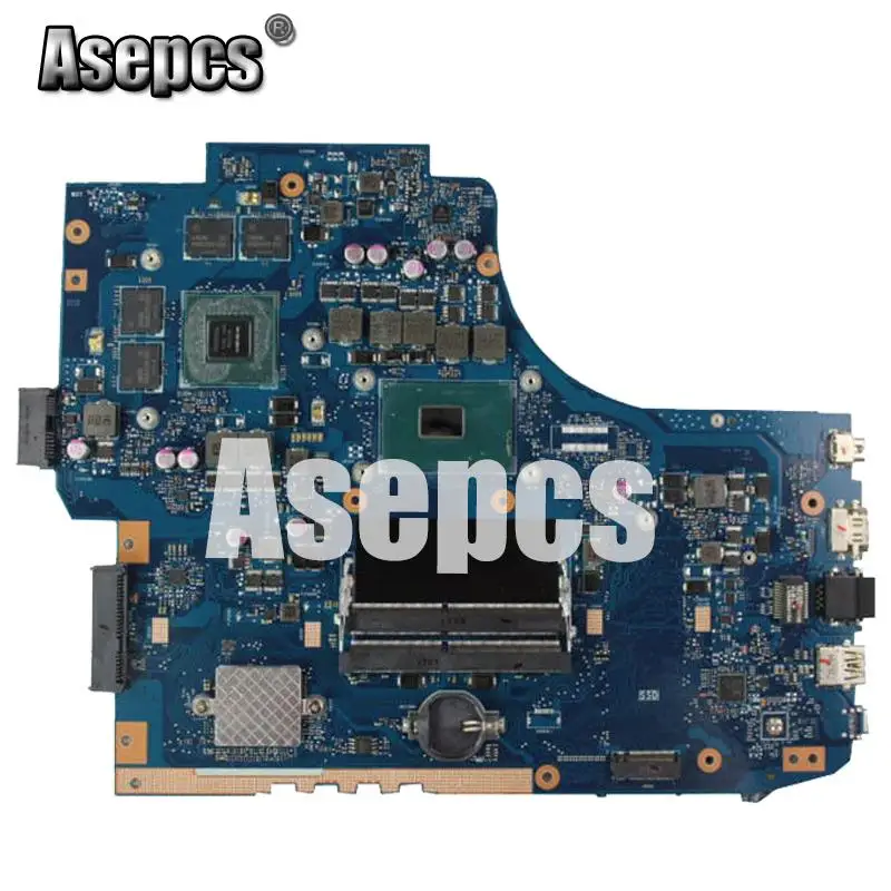 Promo  Asepcs GL752VW Laptop motherboard for ASUS GL752VW GL752V GL752 Test original mainboard I5-6300HQ G