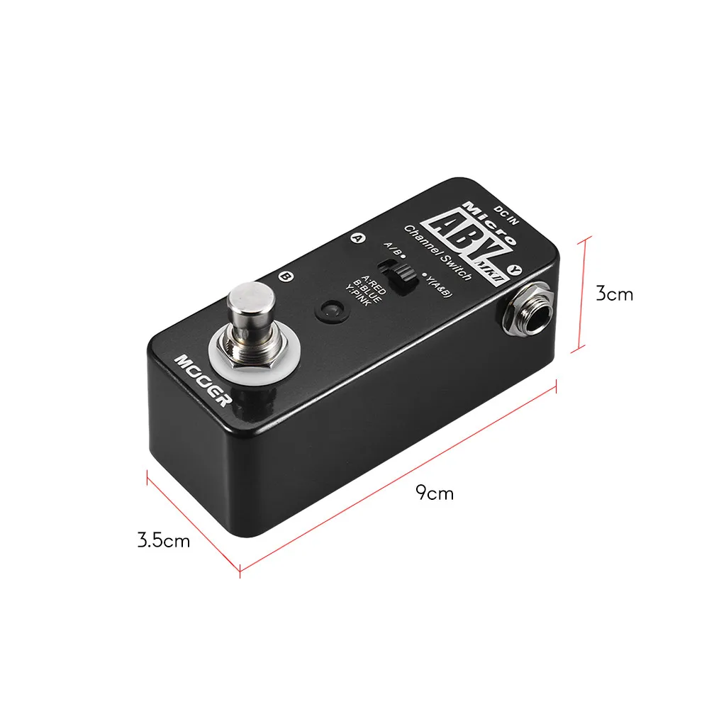 MOOER ABY MKII Channel переключатель для гитары педаль создания эффектов настоящий байпас