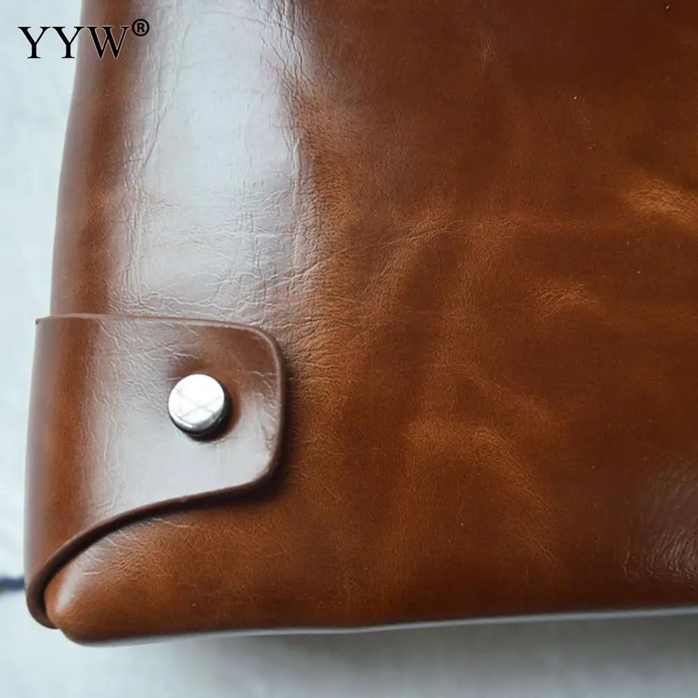 Бизнес мужской сумка коричневый портфель Для мужчин исполнительные Портфели ноутбука Сумки для мужские черные из искусственной кожи