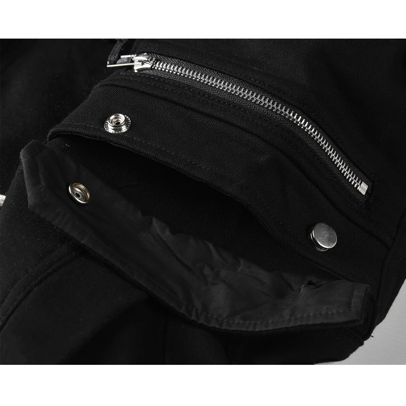 High Street trend Multi-pocket long rope slim fit harem pants cotton casual pants High Street trend Multi-pocket long rope slim fit harem pants cotton casual pants