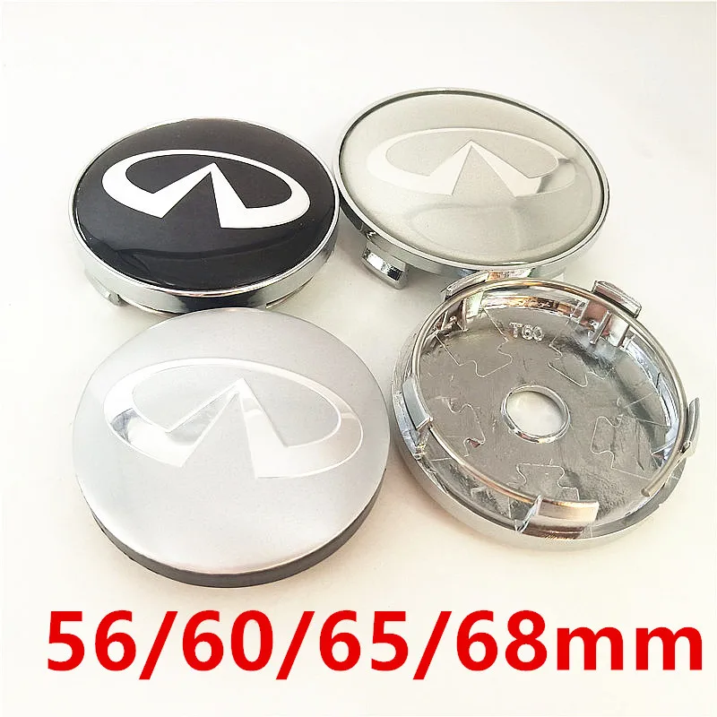 

4 pcs 56mm 60mm 65mm 68mm for car wheel logo wheel cap emblem wheel rim badges wheel-proof dust cover cap Accessories