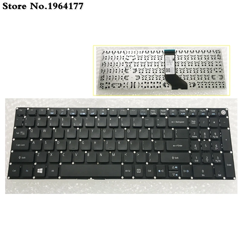 Клавиатура US для Acer Aspire 5 A515-51G-5067 A515-51G-53V6 A515-51G-5504 A515-51G | Компьютеры и офис