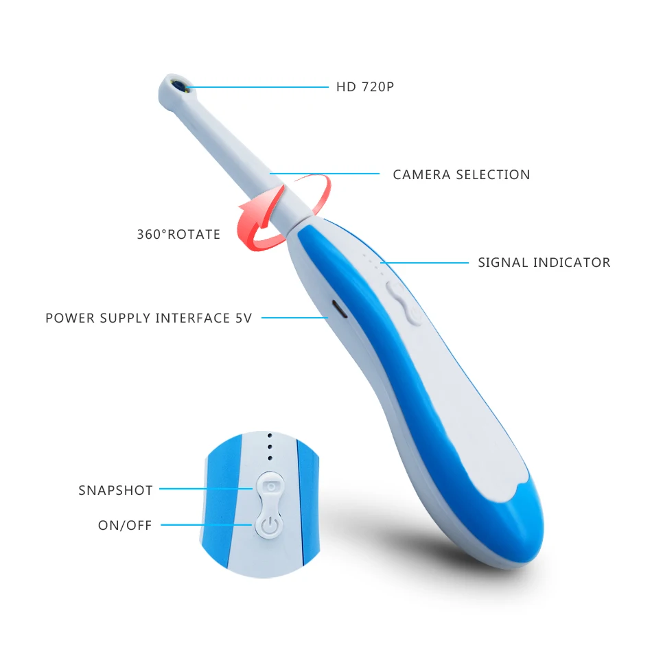 Endoscope Camera Wireless Wifi Intraoral Camera Oral Dental Looline Dentist teeth photo shoots Camera