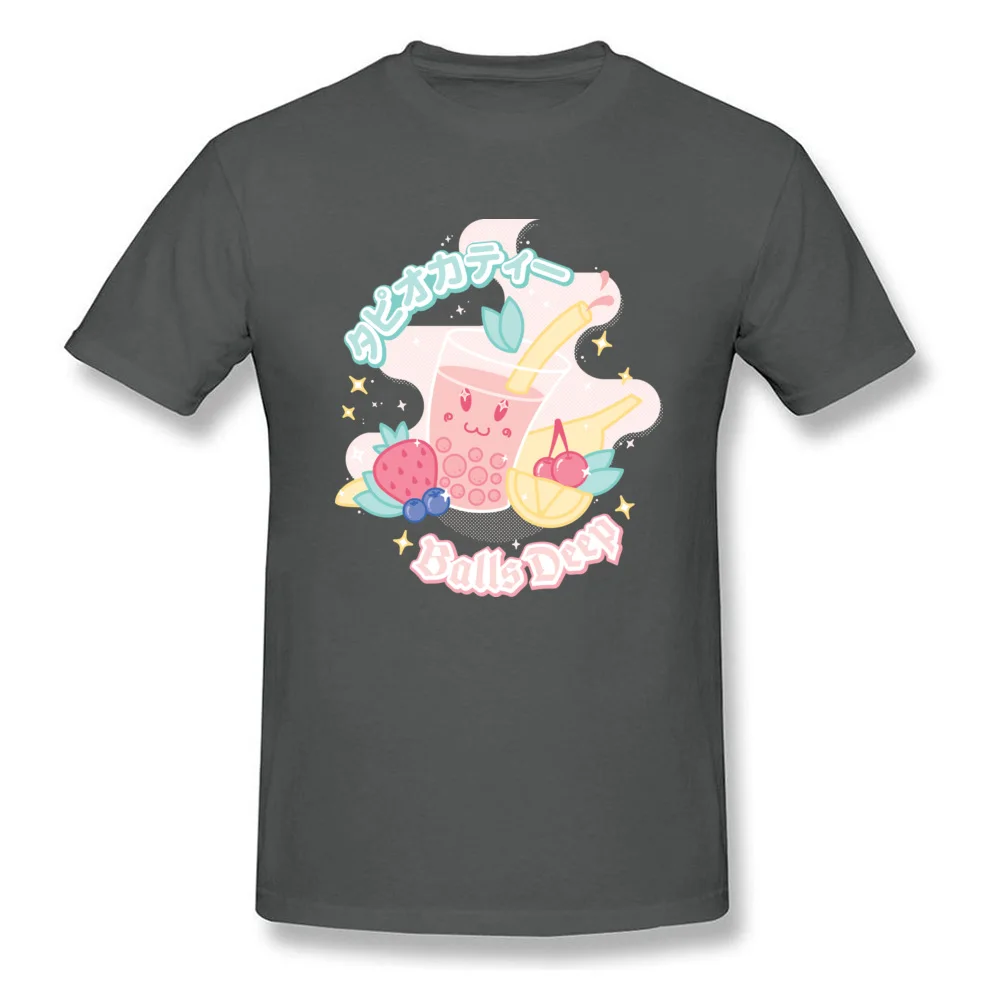 T Shirt Bubble Tea Summer/Autumn Funny Hip hop Short Sleeve 100% Cotton Crew Neck Mens T Shirt Hip hop Tops & Tees Bubble Tea carbon