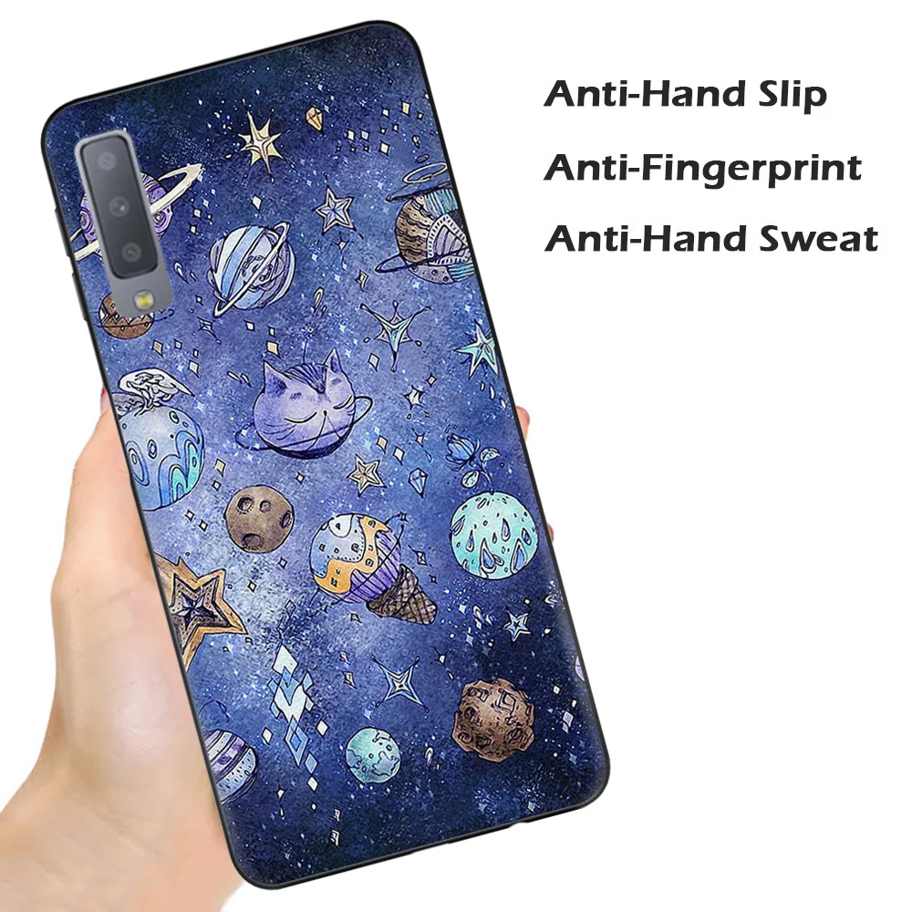 KSAM1037_3_Painted Soft Case for Samsung Galaxy A7 2018 SM-A750F 6.0 inch Silicone Phone Cases