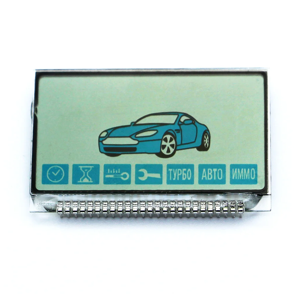 

A93 Keychain LCD Display Screen for Russian 2 way Car Alarm System Starline A93 lcd Remote Control Key Chain Fob Alarm Auto