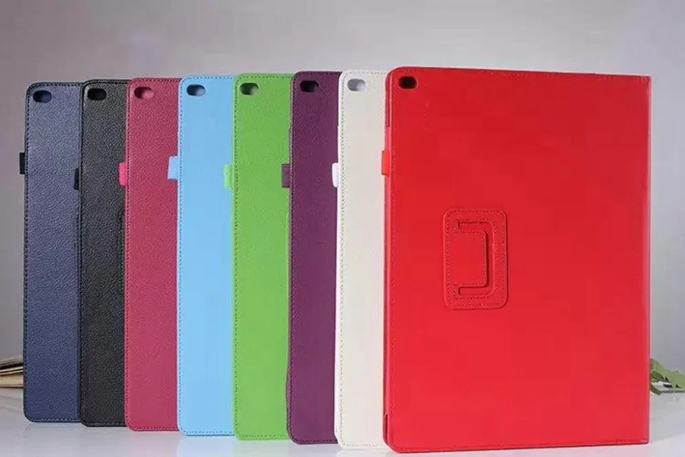 

Ultra Thin Litchi PU Leather Cover For Apple ipad pro 12. 9 A1584 A1652 Smart Wake up Sleep Tablet Case Funda+Stylus Pen+Gift.