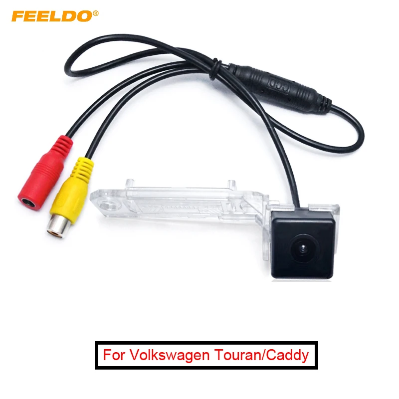 FEELDO 1Set Car Special Dedicated Rearview Parking Camera For Volkswagen Touran/Caddy/Golf Plus/Passat B6/T5 Transporter | Автомобили и