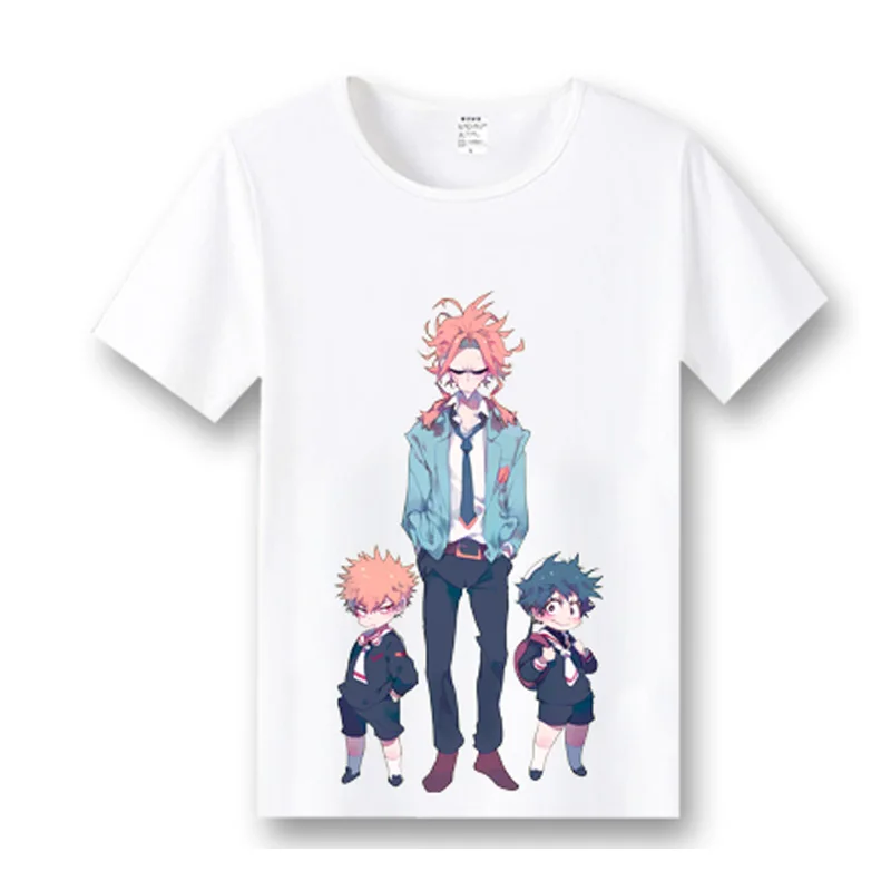 Футболка Coshome Boku No Hero Academia костюмы для косплея футболка с короткими рукавами