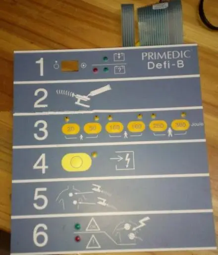 Keyboard Suitable For PRIMEDIC Defi-B PANEL KEYBOARD