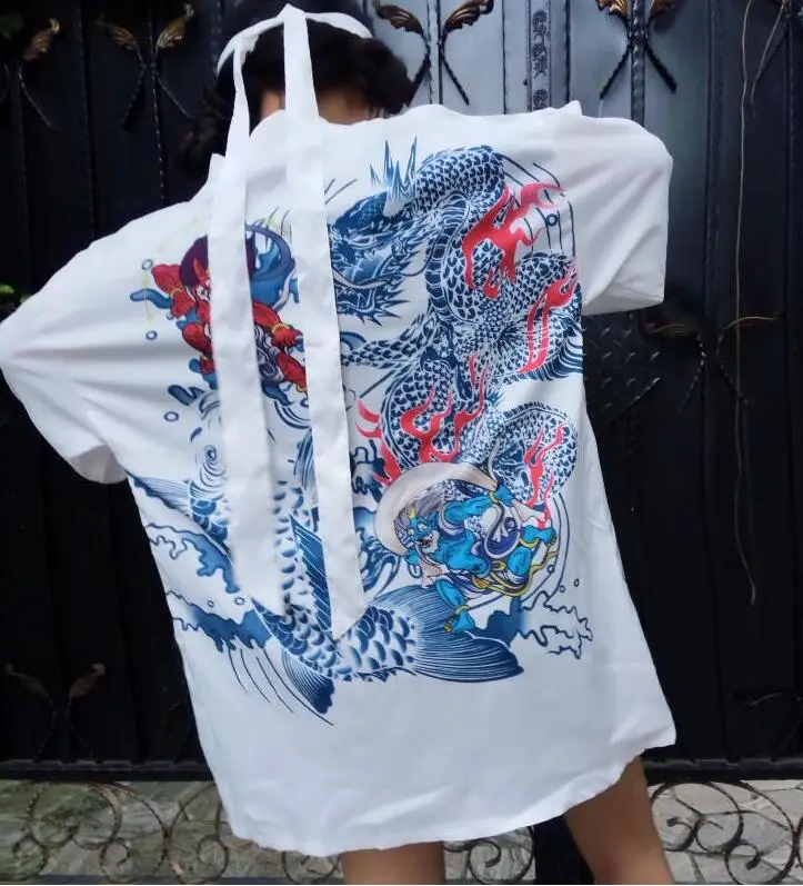 Женское летнее Новое ветрозащитное японское кимоно кардиган рубашка|kimono cardigan|women