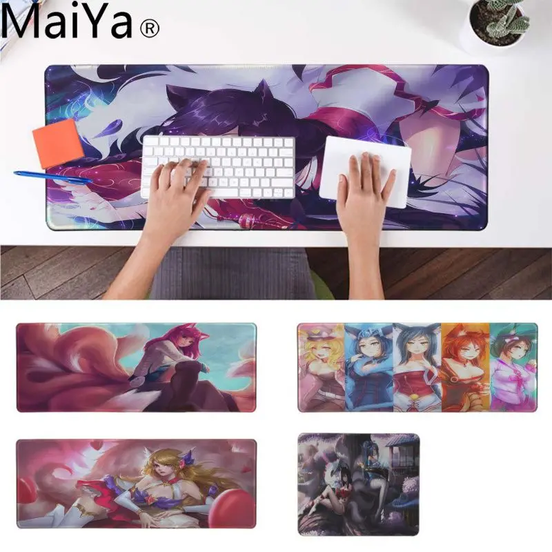 

MaiYa My Favorite AHRI LEAGUE OF LEGENDS Comfort Mouse Mat Gaming Mousepad Durable Rubber Mouse Mat Pad