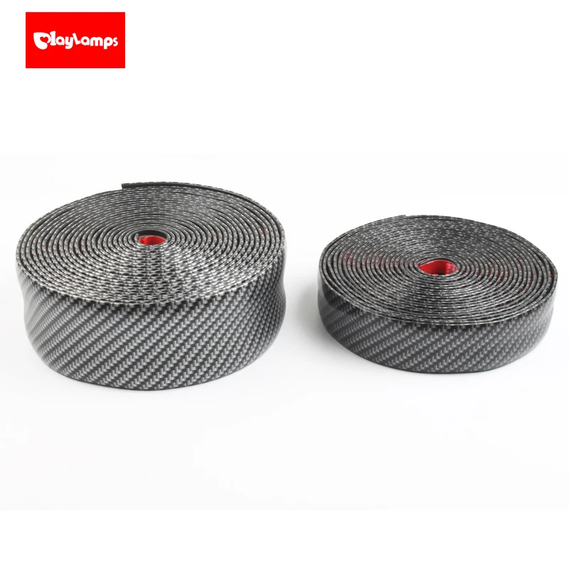 

Car Styling Door Sill Protector Carbon Fiber Moulding Strip Trim Front Bumper Lip Kit Cover Trunk Stickers For BMW