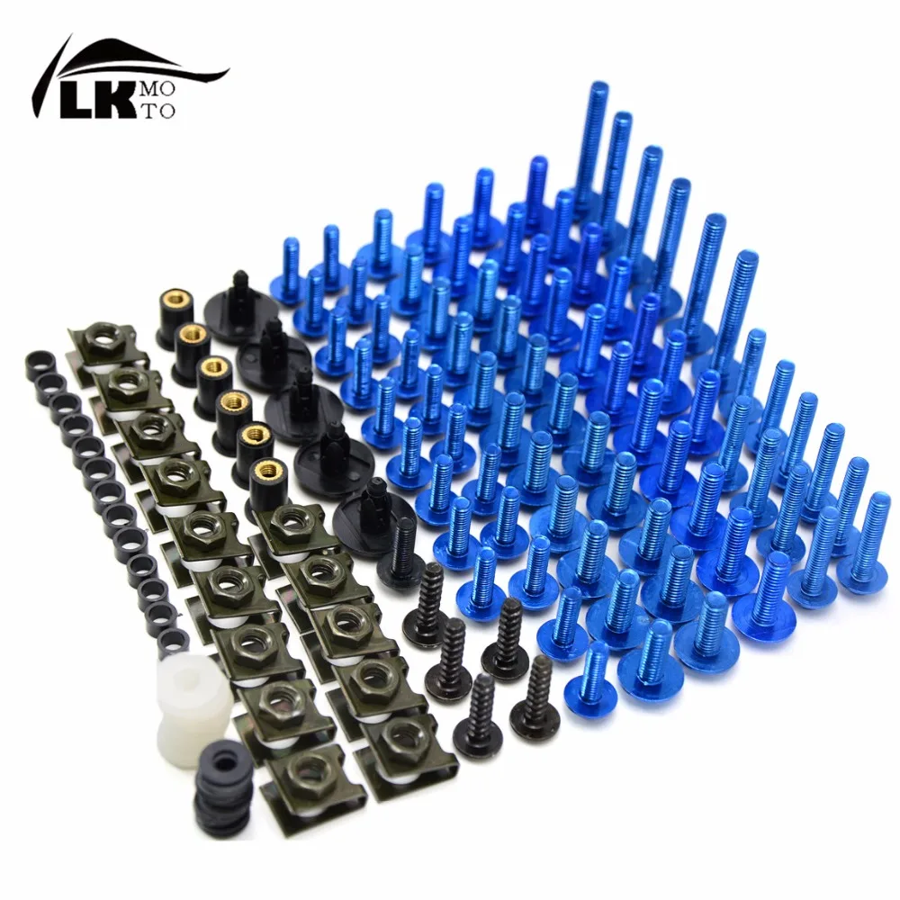 Bulloni M5 Per Carene Auto E Moto - Set 10 Pezzi Con Clip - Foto 5