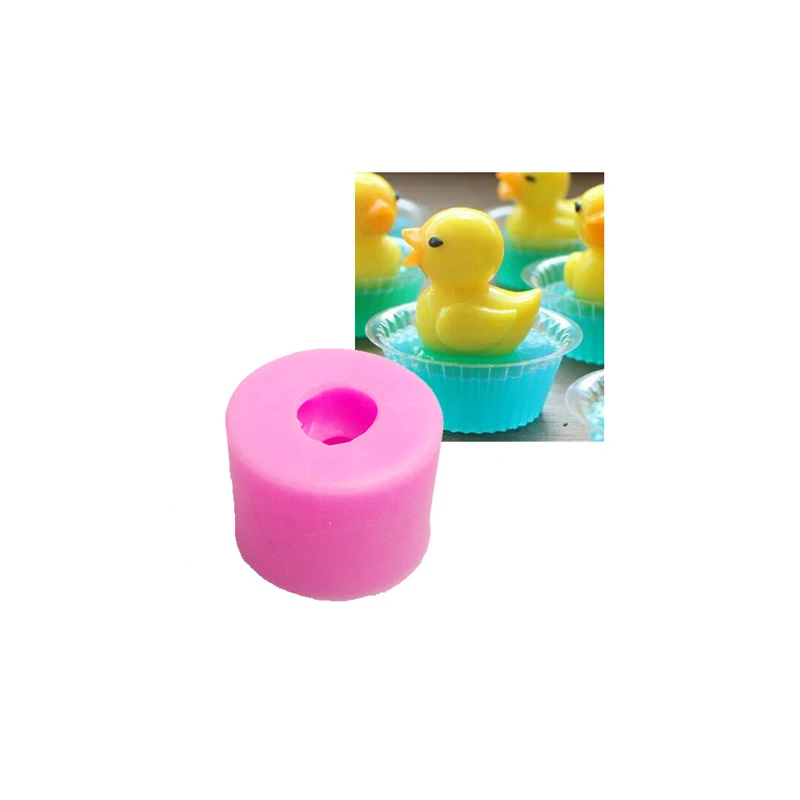 Новая силиконовая форма 3d mini duck shape для тортов фондана мыла свеч обеденная бара