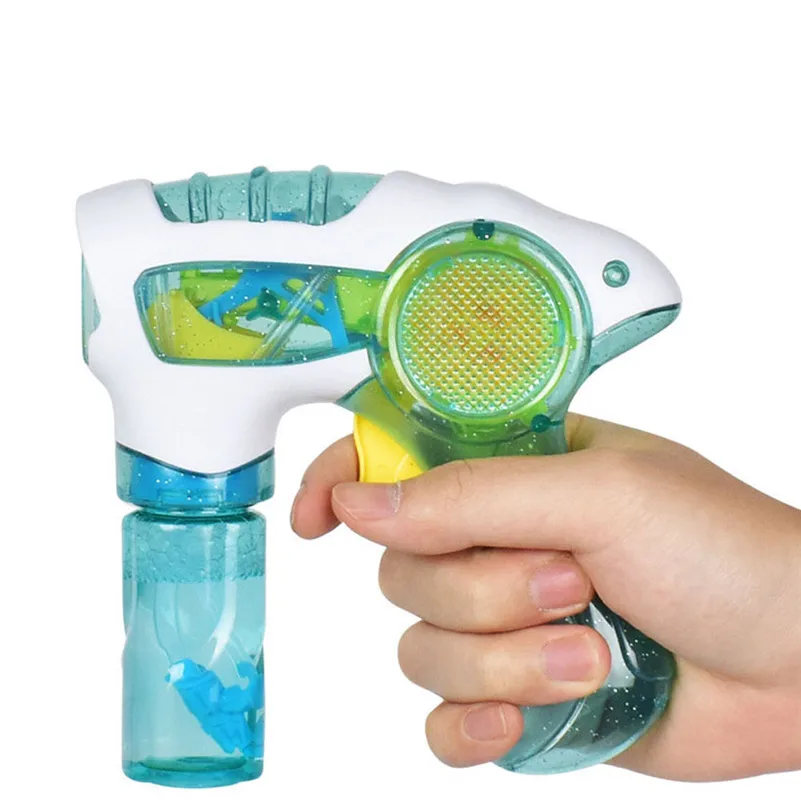 Пулемет с пузырьками, мигающий светильник для детей, летняя машина для плавания, детские игрушки для улицы A1