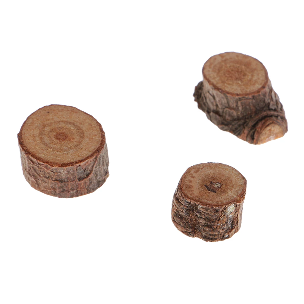 100pcs Natural Wood Round Log Slices Disc for Wedding Centerpieces Decoration