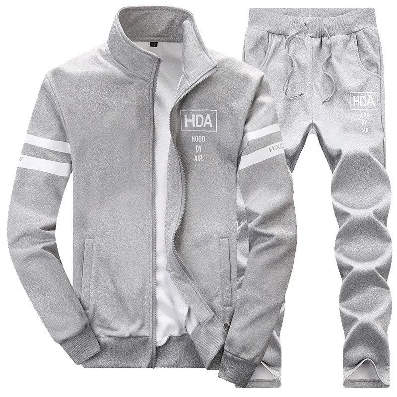 Men-Tracksuit-Cotton-2019-Gyms-Suit-Sportswear-Two-Piece-Sets-All-Fleece-Thick-hoodie-Trousers-High
