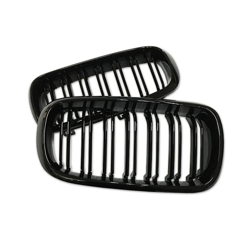 Углеродная решетка для BMW F15 F16 X Series X5 X6 передняя из углеродного волокна двойные