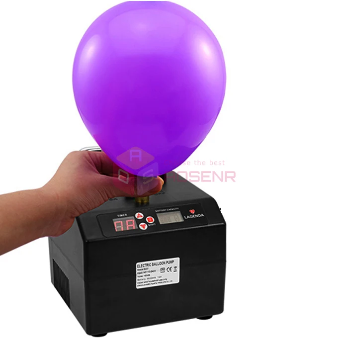 Electric Air Balloon Pump, Lagenda B231 Portable Professional Automatic  Modeling Balloon Inflator, Electric Balloon Blower Pump Air Blower with  Timer