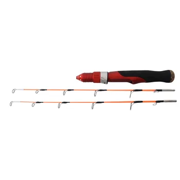 

Winter Fishing Rod Pole Ice Fishing Tackle for Winter ML M Power Protable Spinning Rod 45cm