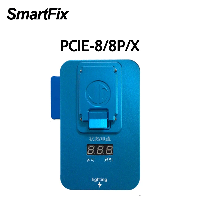 

JC PCIE-8 NAND REPAIR TESTING TOOL For iPhone 8 8P X IC Chip Programmer Write Read Update Error Fix Tools