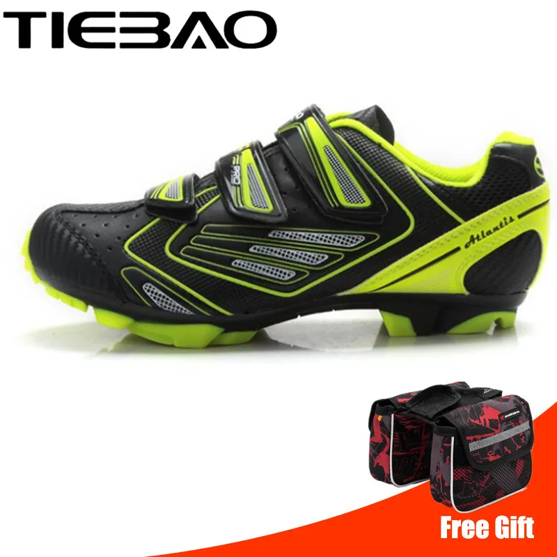 

TIEBAO Cycling Shoes Sapatilha Ciclismo MTB 2019 mountain Bike Shoes Triathlon Bicycle Shoes Breathable Athletic Racing Sneakers