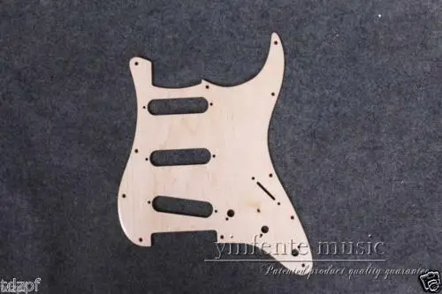 

Electric Guitar Pickguard Maple wood SSS replacement electric guitar parts guitar Parts & accessories