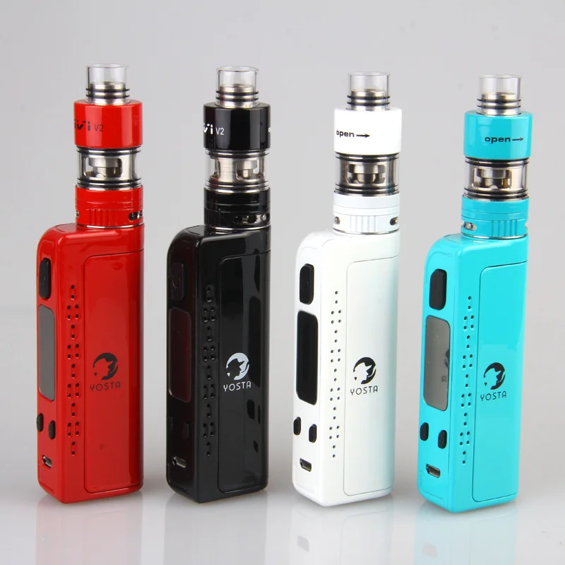 

Original Yosta Livepor 80 VTC Kit 80W TC Vapor Box Mod IGVI Atomizer Temp Control E-cigarette kits(not include 18650 battery)