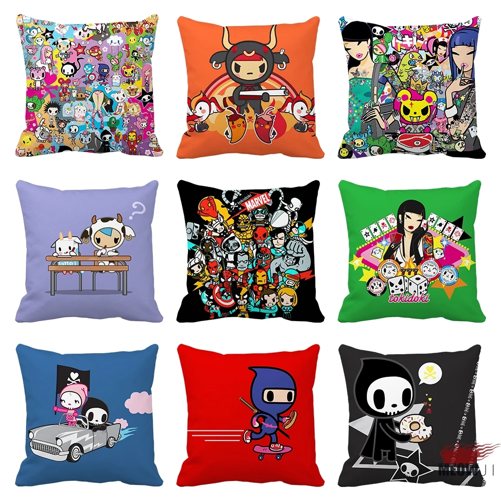 

Tokidoki Multi Size Throw Pillow Case Free Shipping
