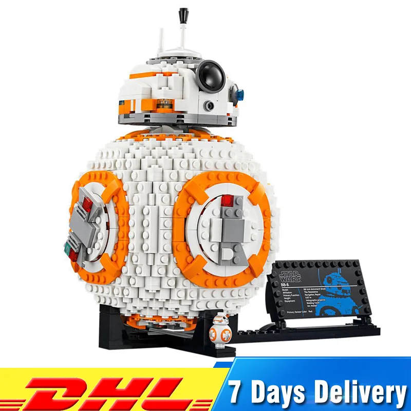 

Lepin 05128 The Double B 8 Robot Star Plan 1238Pcs Building Blocks Bricks Toys for Children Compatible LegoINGlys 75187 Gifts