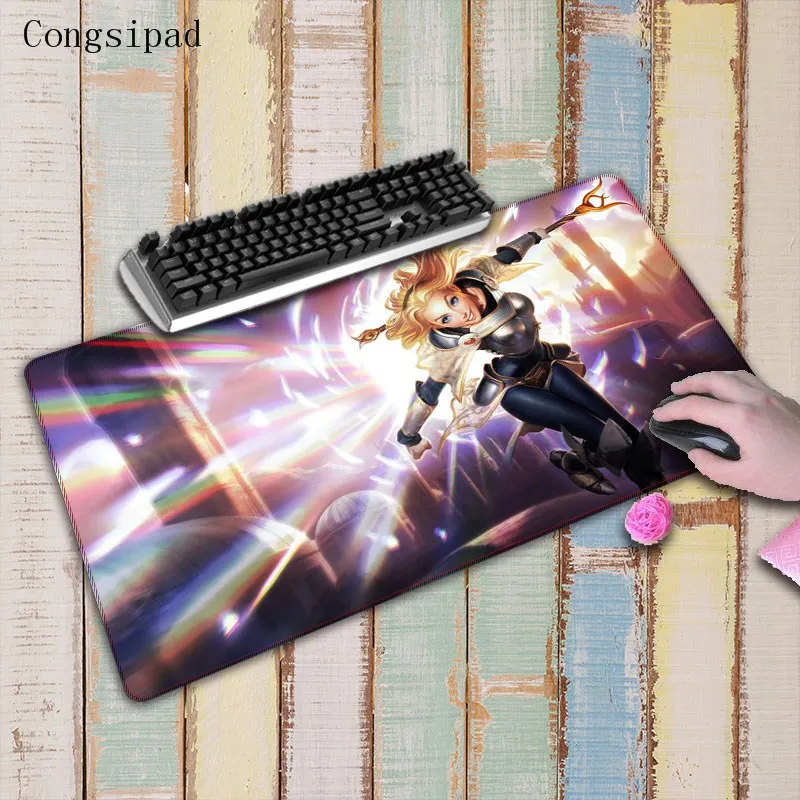 Congsipad Legends Ahri League Of офисные мыши для геймеров мягкие большие белые с блокировкой