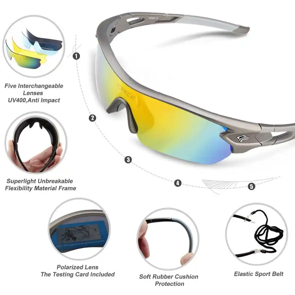 impact polarized golf and driving sunglasses