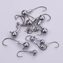 20 штук JIG002 свинцовый рыболовный крючок 1-10 г мягкий насекомый специальный рыболовный крючок lore jighook