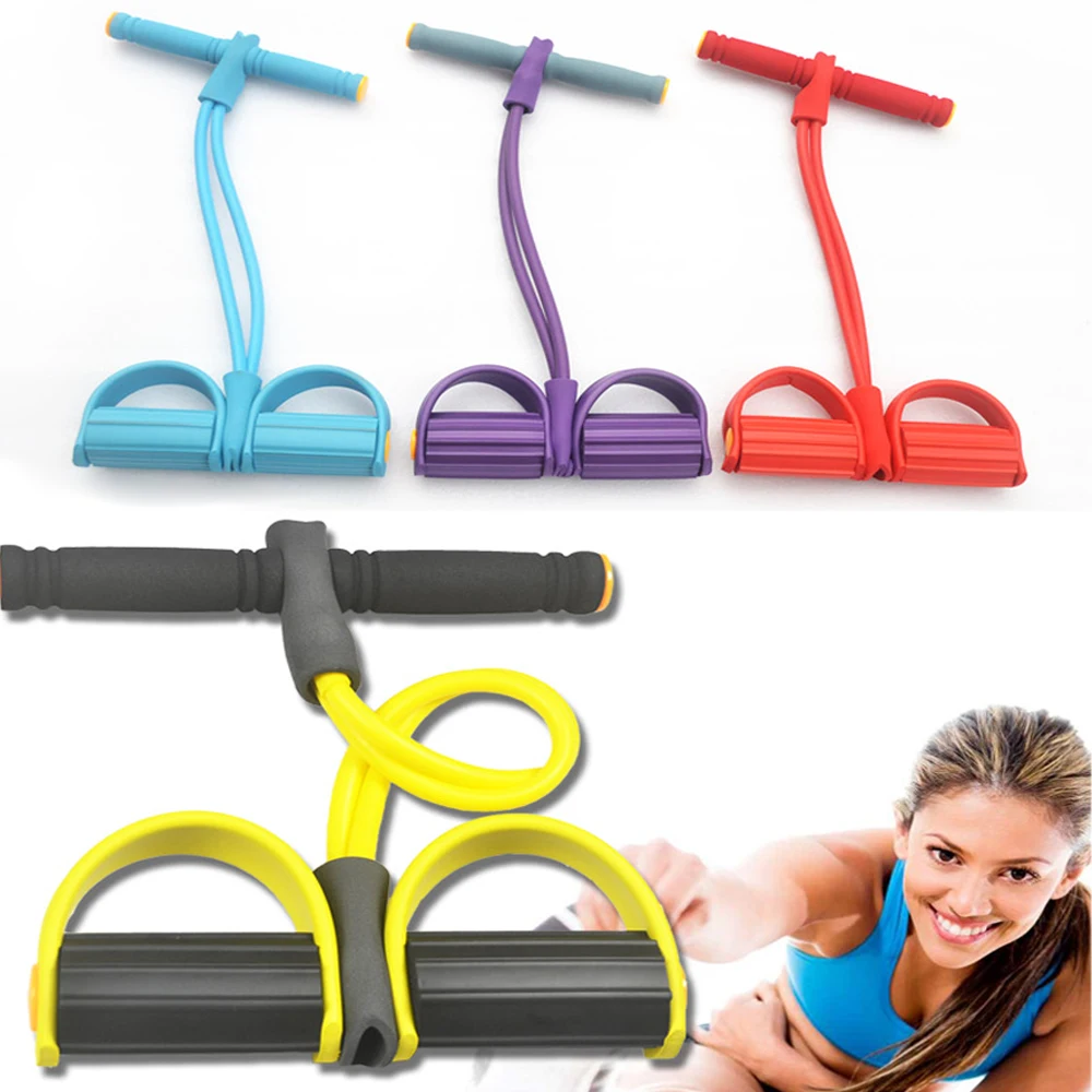 Strength Resistance Training Bands Workout Exercise for Yoga Type Body