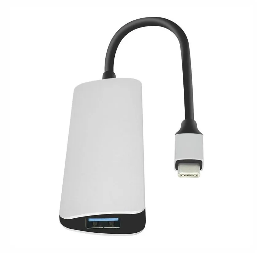 5 в 1 USB C концентратор USB-C TYPE-C TYPE C к USB3.0 концентратор 3,0 HDMI PD кардридер адаптер для MacBook samsung Galaxy S9/S8 P20 Pro