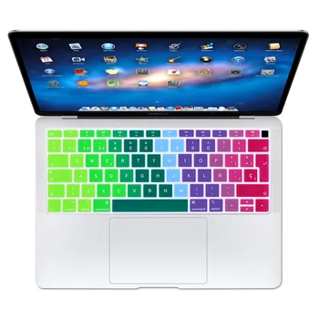 

Spanish Keybaord Cover For Macbook 2018 New Air 13 Retina with touch ID A1932 Euro Version Keyboard Sticker Protector Skin